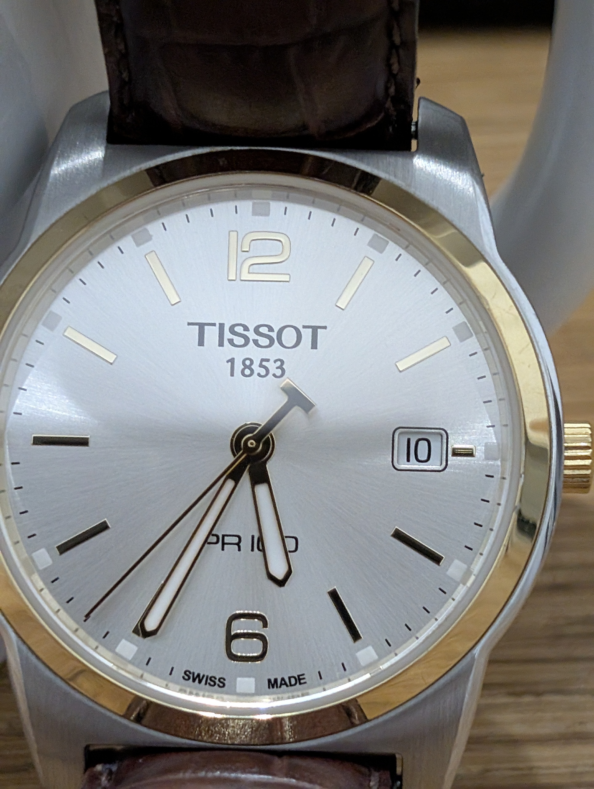 Morning everyone 
Looking for an affordable, grab-and-go Swiss watch that punches way above its price point? Today, we take a close look at the Tissot PR 100 (Ref. T049.410). Featuring a 38mm case, 100m water resistance, sapphire crystal, and classic two-tone styling, it packs serious value into an entry-level Swiss package.
​Let me know in the comments: what’s your ultimate budget daily driver?
​Don't forget to like, subscribe, and share!
​Hashtags
#Tissot #TissotPR100 #WatchReview #SwissMade #Watches #Horology #AffordableWatches