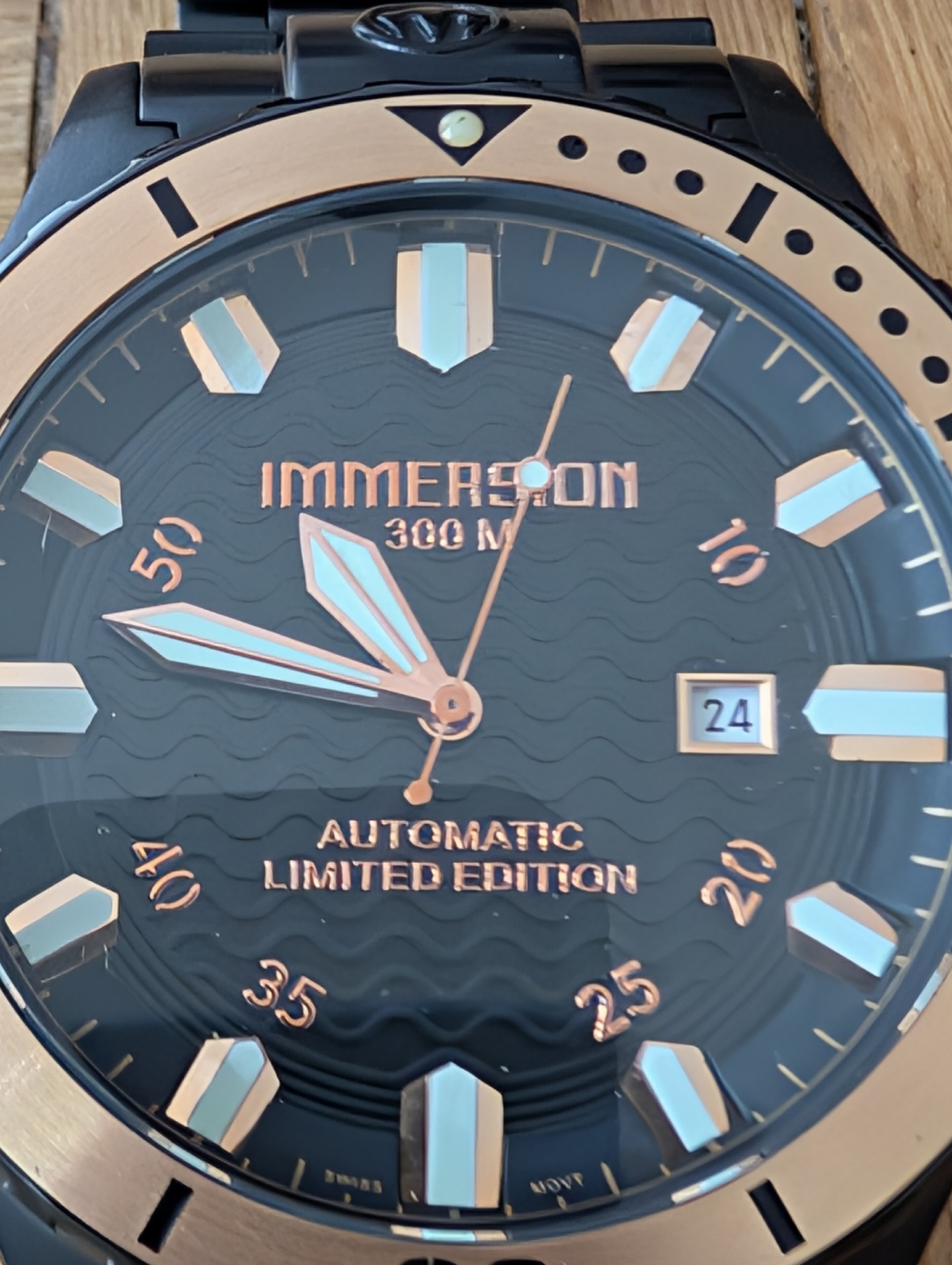 Morning
Today we’re looking at a rare, forgotten piece of Italian dive watch history: the Immersion 300M Automatic Limited Edition (Ref. ST 8202). Built out of Turin for actual freedivers, this tank of a watch features 300m water resistance, 316L PVD steel, and an 18-jewel Swiss automatic movement—all for under $300 on the secondary market.
Are microbrand hidden gems like this worth hunting down? Let me know in the comments!
#Watches #Horology #WatchCollector #ImmersionWatch #DiverWatch #Microbrand #WatchTok #WristCheck #WatchesOfYouTube #ArbalexWatches