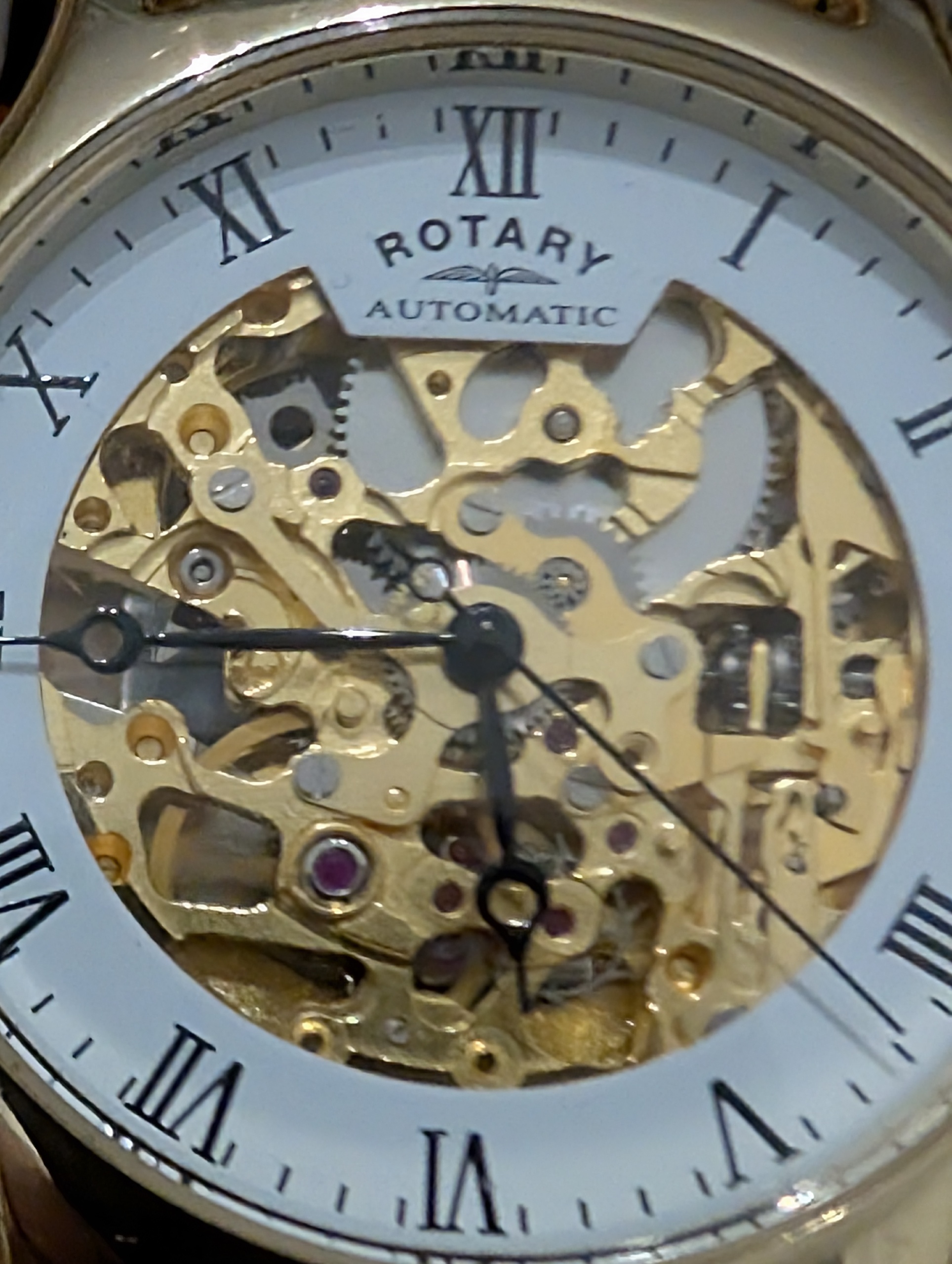 Morning everyone,
Taking a quick look at the Rotary Skeleton Automatic (Model 03071). Driven by the Japanese Miyota 8N24 skeleton movement — a proper 21-jewel workhorse that gives you a front-row seat to the mechanics.  
What’s currently on your wrist? Drop it in the comments!
