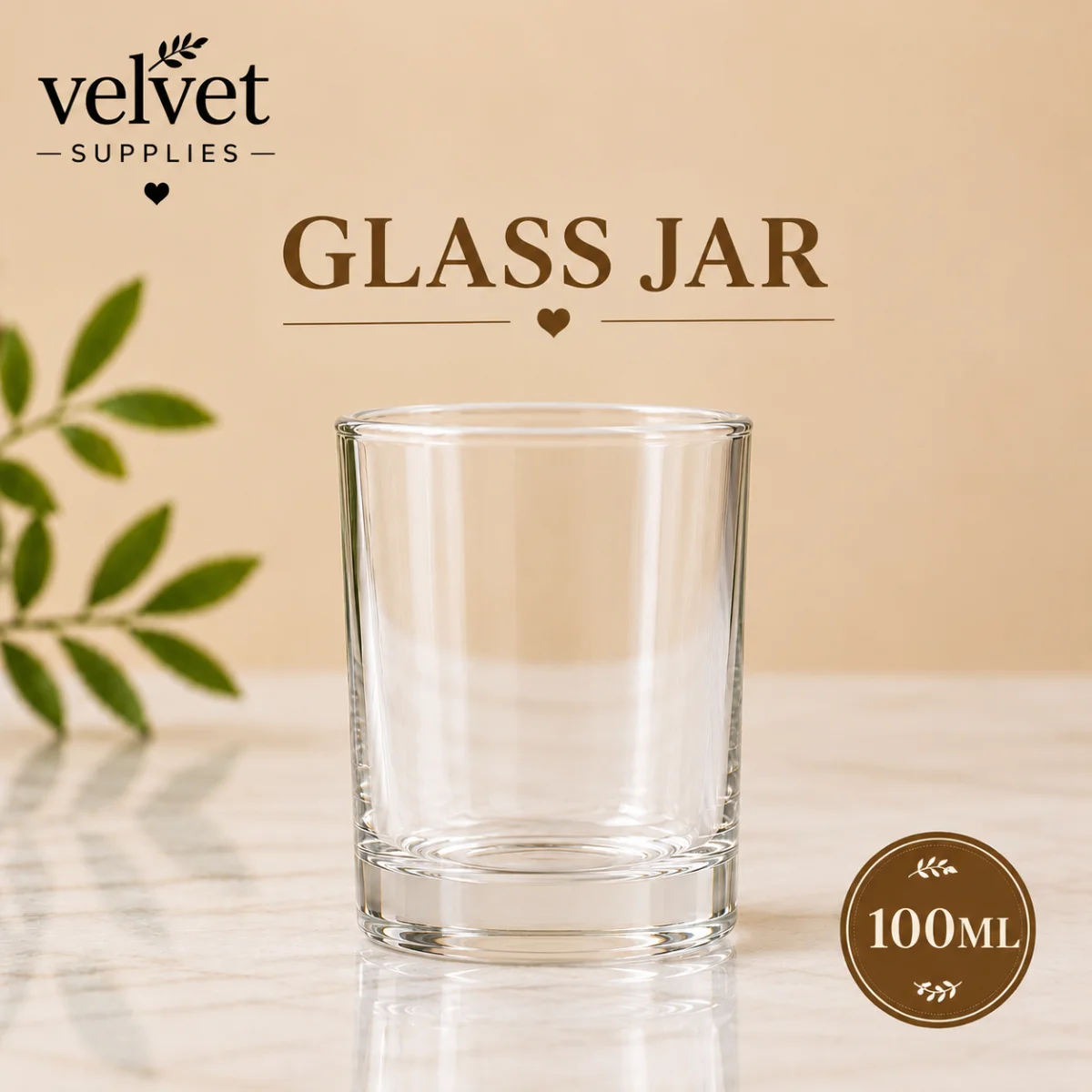 100 Ml Glass Jar