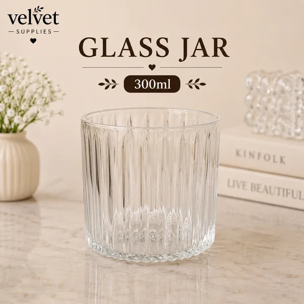 300ML Glassjar - 6PCS