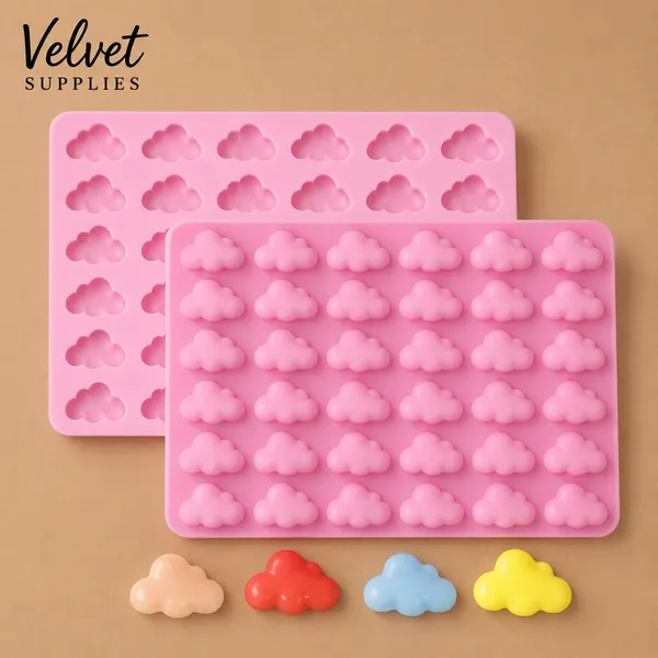 36 Cloud candy mould