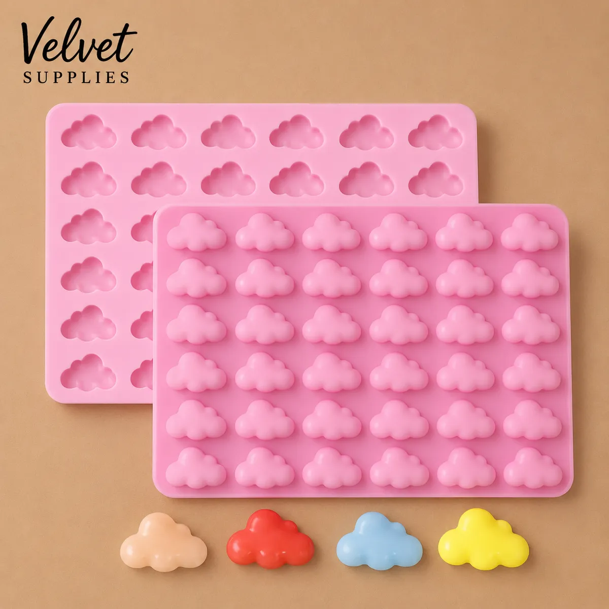 36 Cloud candy mould