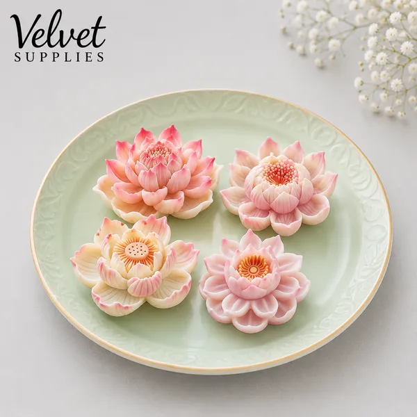 4 Style Lotus Flower