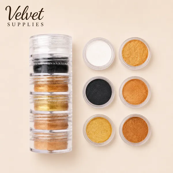 6 Shade Pearl Mica Powder (F)