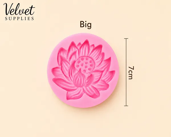 Big Lotus Fondant mould