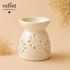 Big Size Flower Cut out  - 1 PC(white)