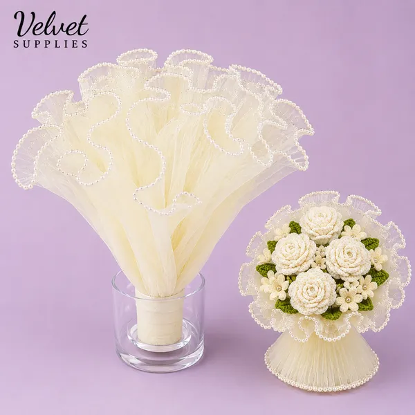 Bouquet Wrapping Net  – Lime
