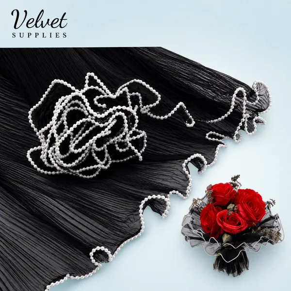 Bouquet Wrapping Net(3.5mtr) Black