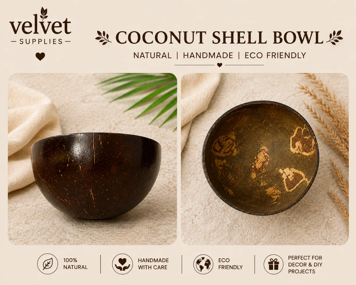 Coconut Shells - 10 PCS