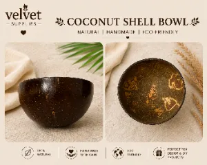 Coconut Shells - 10 PCS