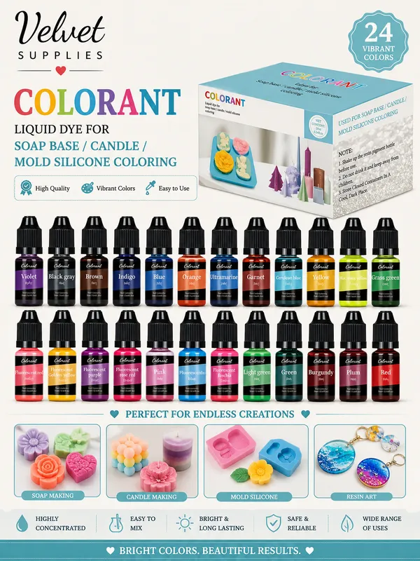 Colorant For Soap & Candle