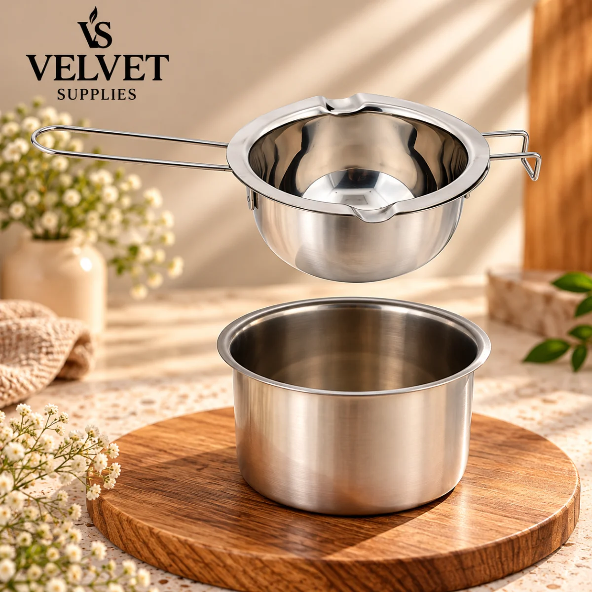 Double Boiler Pot 400ML - 1 pc