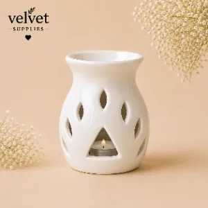 Famous Model N97 Ceramic Candle Diffuser - 1 PC(White)