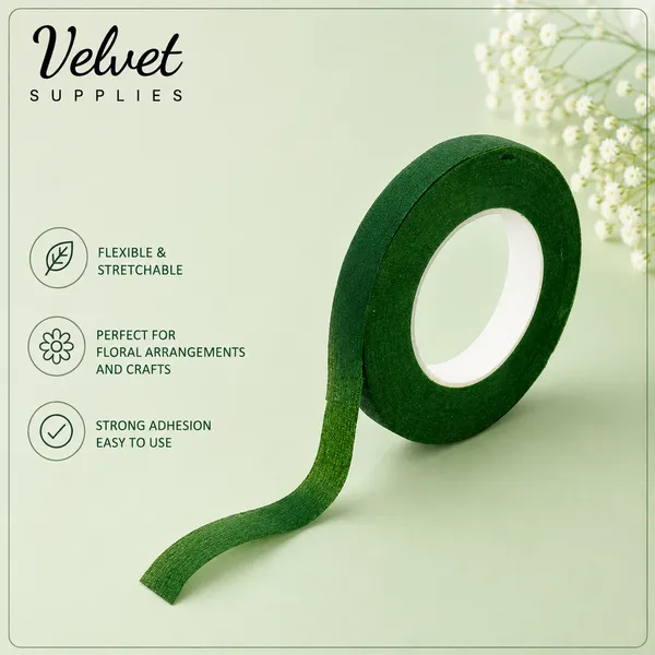 Floral Tape Light Green