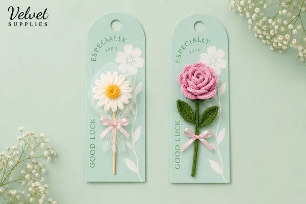 Flower Card Mint (pack of 10)