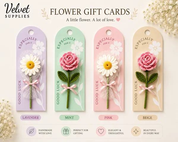 Flower Card Mix (Pack of 12)