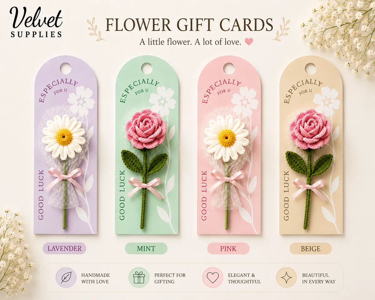 Flower Card Mix (Pack of 12)