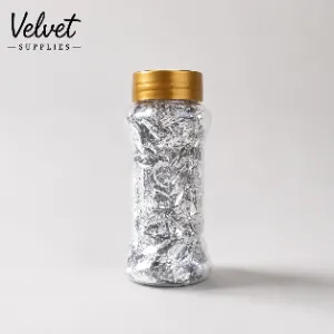 Gold foil, Silver foil(10-15g) - Silver Foil 1 Bottle