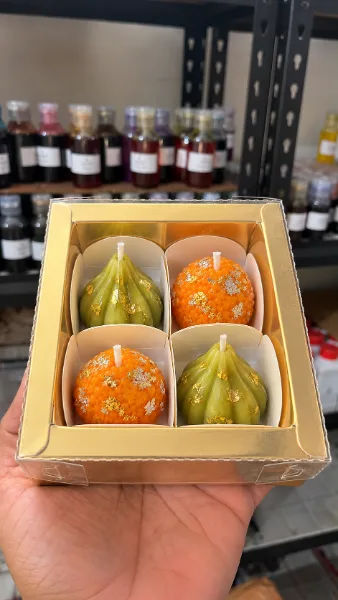 Golden 4 cavity Packing Box