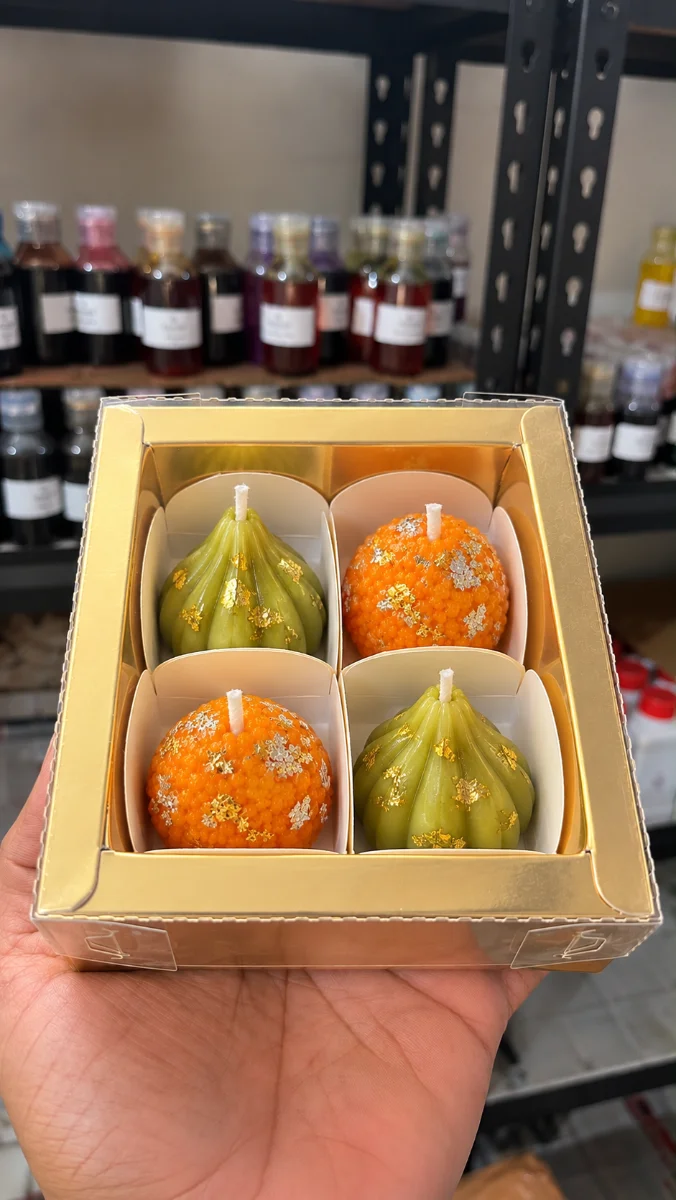 Golden 4 cavity Packing Box