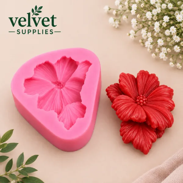 Hibiscus Bloom Silicone Mould