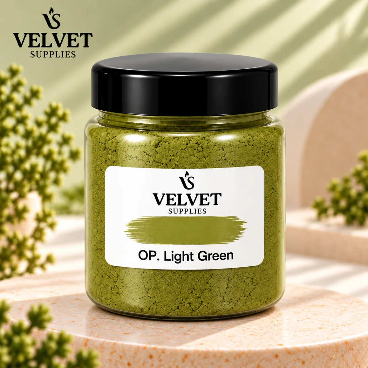 Light green Powder Colour
