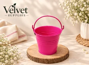 Metal bucket 3" diameter
