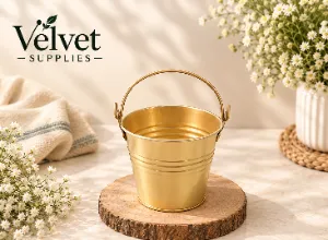 Metal bucket 3" diameter