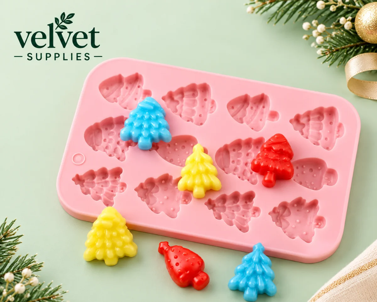 Mini Christmas Trees Mould - 1 Pc