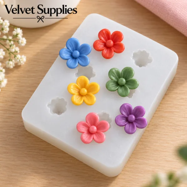 Mini Floral Silicone Mold