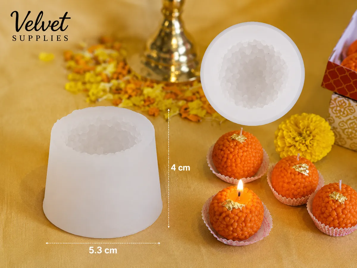 Motichoor Ladoo Candle Mould