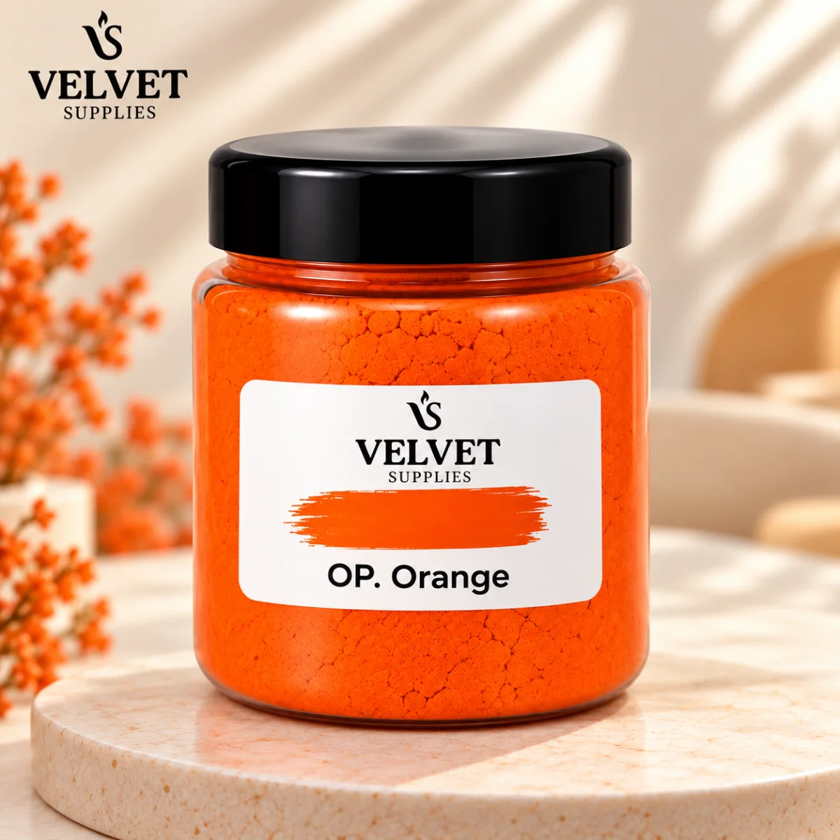 Orange Powder Colour
