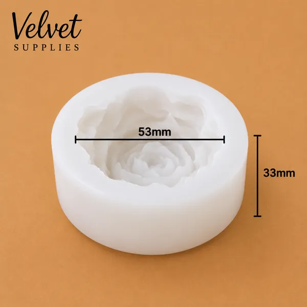 Peony Flower Candle Mould