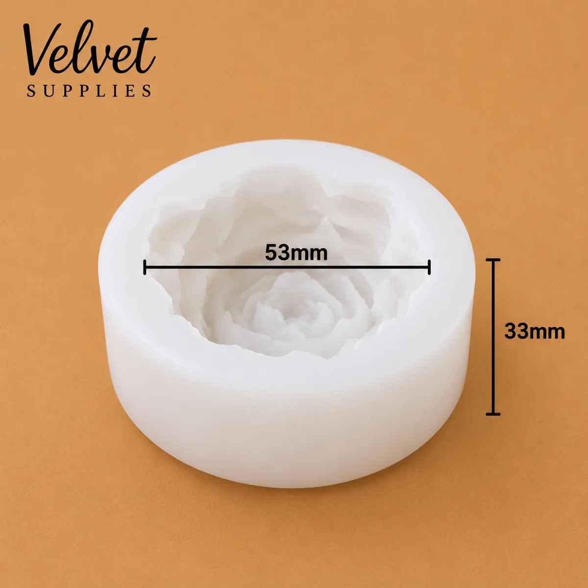 Peony Flower Candle Mould