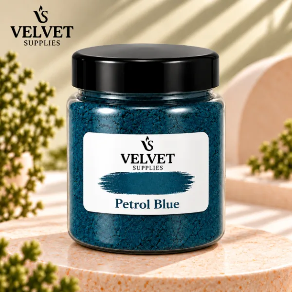 Petrol Blue Powder Colour