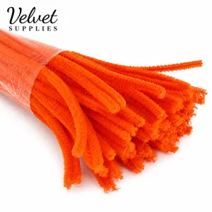 Pipe Cleaner Regular Colour (100Pcs/Pack) - Dark Orange