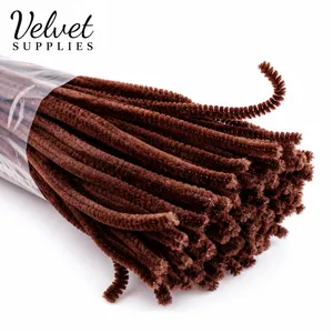 Pipe Cleaner Regular Colour (100Pcs/Pack) - D.Brown