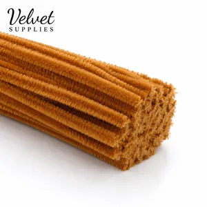 Pipe Cleaner Regular Colour (100Pcs/Pack) - Golden Brown