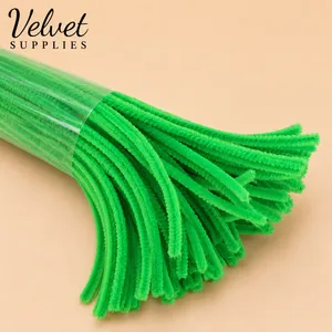 Pipe Cleaner Regular Colour (100Pcs/Pack) - Green Neon