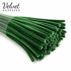 Pipe Cleaner Regular Colour (100Pcs/Pack) - Moss Green