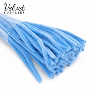 Pipe Cleaner Regular Colour (100Pcs/Pack) - Pastel Blue
