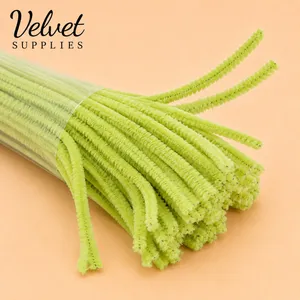 Pipe Cleaner Regular Colour (100Pcs/Pack) - Pastel Yellow