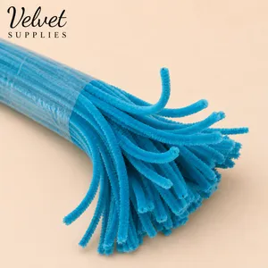 Pipe Cleaner Regular Colour (100Pcs/Pack) - Peacock Blue