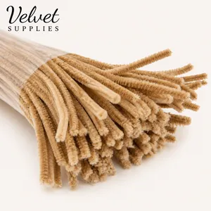 Pipe Cleaner Regular Colour (100Pcs/Pack) - Tussar (Faun)