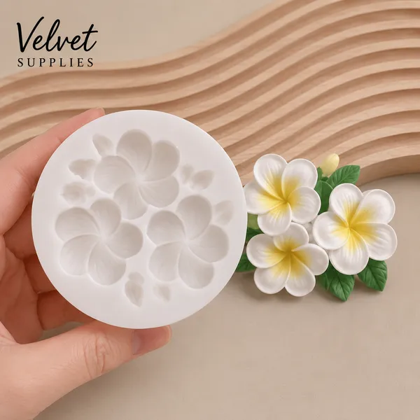Plumeria flower mould