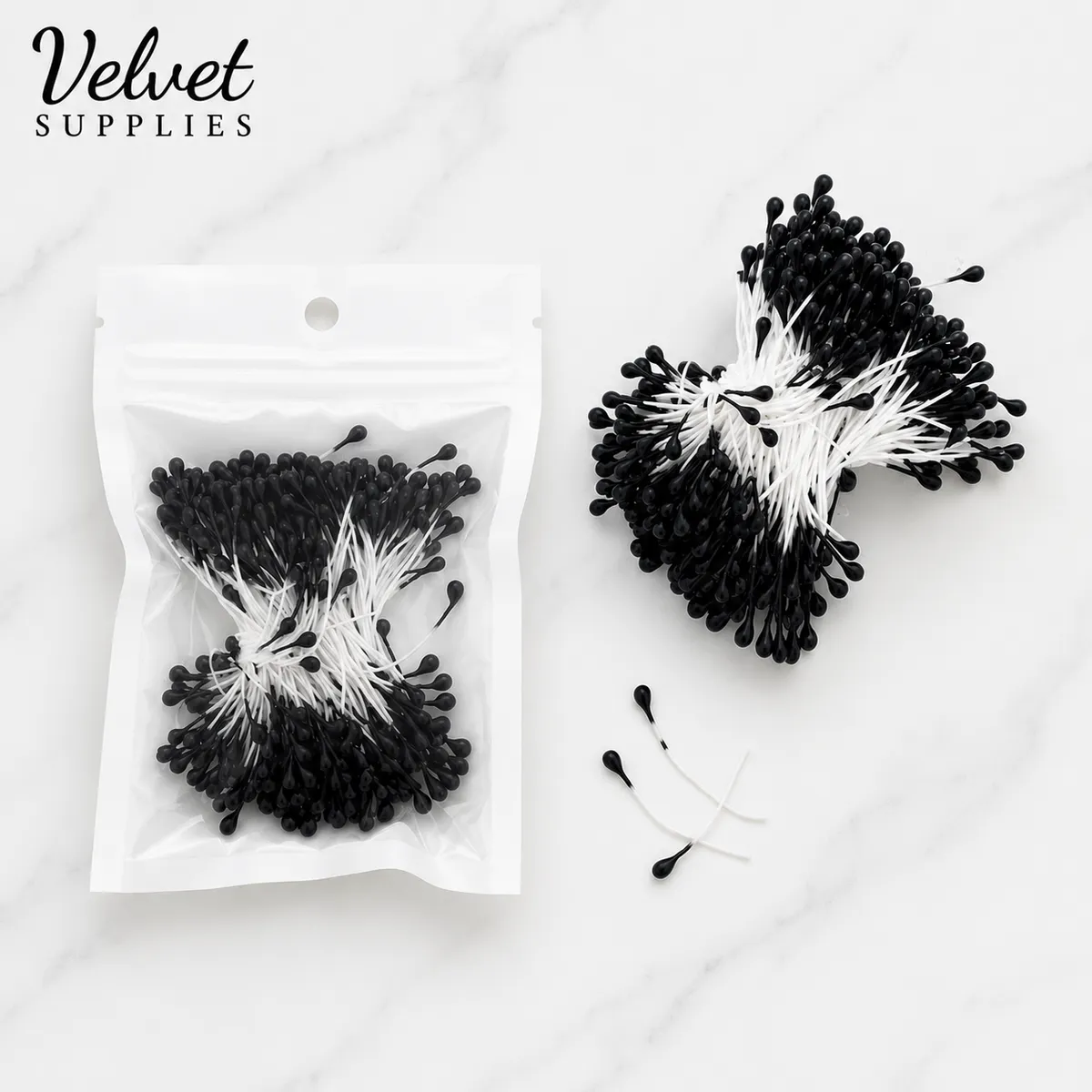 Polons For Flower Element Pearl Black