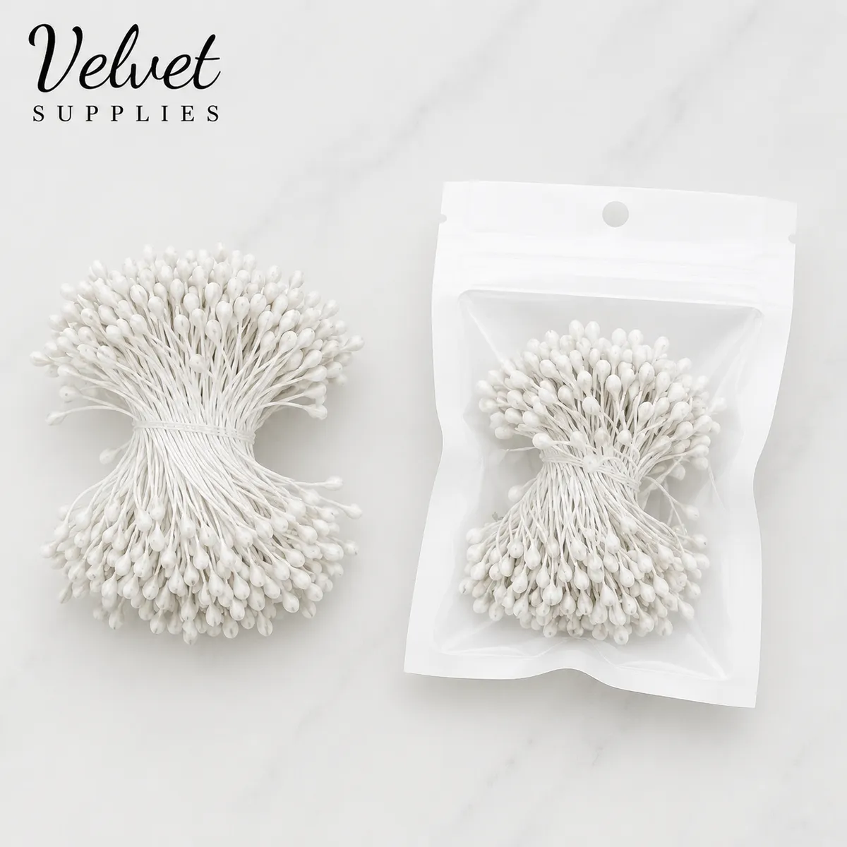 Polons For Flower Element Pearl White