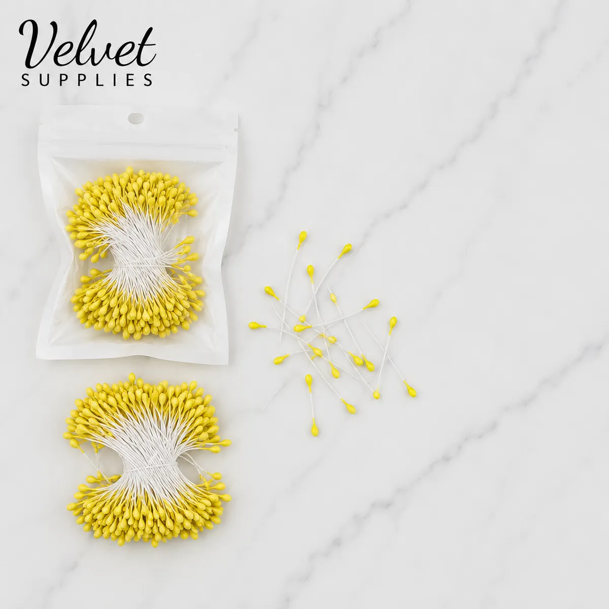 Polons For Flower Element Pearl Yellow