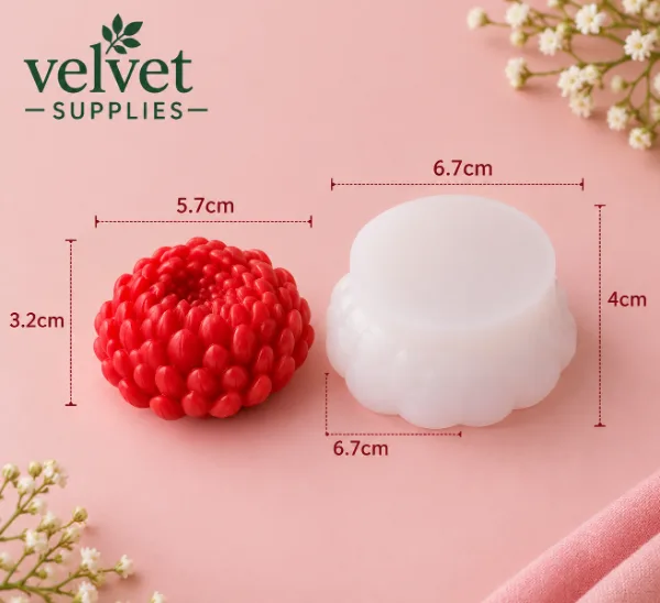 Round Flower Mould - 1 Pc